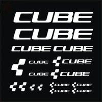 AliExpress NONE 20cm for CUBE Bicycle Frame Stickers Cycling DIY Decoration Racing Cycling Sunscreen and Waterproof Car Accessories Sticker PVC