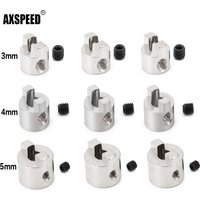 AXSPEED 2/5/10PCS Rc Model Boat Drive Dog Shaft Crutch 3mm 4mm 5mm for Rc Boat Drive Shaft Accessories