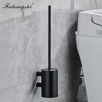 New Design Toilet Brush Holder Wall Mounted Multi-Colors 304 Stainless Steel Bathroom Toilet Brushes Cleaning Storage WB8706