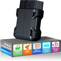 OBD2 Scanner Bluetooth 5.0 Car Auto Diagnostic Scan Tool for iOS iPhone Android Check Engine Light Reset OBD II Code Reader
