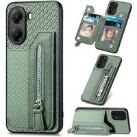 X8 Pro Max 5G 2026 Zipper Leather Wallet Case For Xiaomi Poco X8 Pro Max Magnet Back Cover Poco X8 X 8 Pro Stand Funda