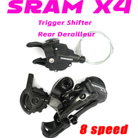 SRAM x4 8-SPEED 8v MTB folding bike Groupset Trigger Shifter Rear Derailleur Bicycle accessories bike kit
