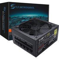 T.F.SKYWINDINL 1000 Watt Power Supply Gold Full Moulder 1000W PC PSU For Gaming Computer image 3