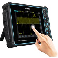 Micsig SATO1004 SATO2002 Digital Automotive Oscilloscope Handheld 100MHz 2/4CH Portable Automotive Osciloscopio Touch Button