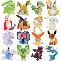 Pokemon Pikachu Plush Toys Lugia Butterfree Tepig Garchomp Milotic Chikorita Victini Espurr Vaporeon Stuffed Pechule Sprigatito