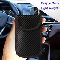 Car Keys Case FOB Signal Blocker Bag RFID Shielding Key Credit Card Bags Organizer for Privacy Protection Key Shielding Cover