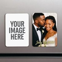 Custom Photo Magnets: Custom Image Fridge Gift, Holiday Gift, Special Custom Gift, Valentine's Day, Thanksgiving, Birthday Gift