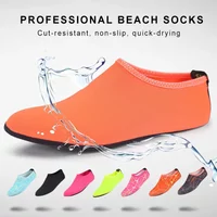 Men Women Unisex Water Shoes Swimming Diving Snorkeling Socks Aqua Beach Sandal Flat Shoe Seaside Non-Slip Sneaker Socks Slipper