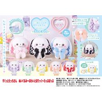 Yell 12cm PINK unavailable kawaii stuffed Sukutto Tatchi-san Plush Toy White Holic long ear rabbit ribbon bow standing bunny