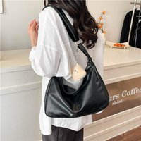 Hot Sale Retro PU Leather Shoulder Bag Ladies Large Capacity Underarm Bag Fashion Versatile Commuter Tote Bag For Women Gifts