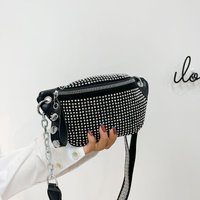 vintage Diamond Fanny pack luxury Female Chest Bag Designer Waist Bag Leisure travel Woman Shoulder Crossbody Bags Phone purses