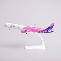 20cm WIZZ AIR A321 Model Airplane A320 NEO Wizz Air Airlines Resin Diecast Aircraft miniature plane Model Building Kit