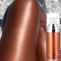 Spray Liquid Highlighter Shimmer Face Contour Cosmetic Glitter Body Bronzer Oil Mist Highlight Illuminator women Makeup 4Colors