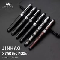 Jinhao 750 Fountain Pen High Quality Iraurita Nib Elegant Pen 0.5mm Multiple colors pluma for calligraphie,Writing School Office