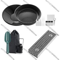Lightweight Waterproof Sluice Box, Compact Gold Panning Multifunctional Portable Washing Tool, Outdoor Prospecting and Mineral