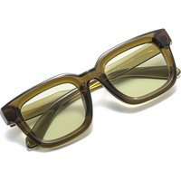 Cycling Fashion Square Sunglasses New Women Simple Design Shades UV400 Men Trending Colorful Frame Sun Glasses Female UV400