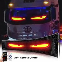 Devil Eyes Light for Windshield Programmable Led Sign Digital Lighting Display Car Windshield Eyes Animated for Cars Trucks SUV