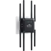 300Mbps WiFi Extender Repeater 8 Antennas WiFi Booster 2.4G WiFi Signal Amplifier Wireless Router Network for Home Office