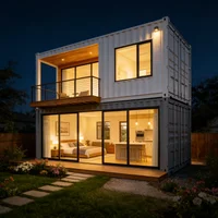 Eco Friendly Building Solution Foldable Container House with Solar System Ready Design