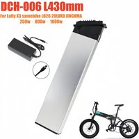 LAFLY X3 X5 JINGHMA R7 R5 Fido M1 Pro Battery 48V 14Ah 12.8Ah 10.4Ah DCH 006 Batteries for 1000w 750w 500w 250w Folding Bikes