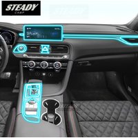 For Genesis G70 2019-2022 2023 Car Interior Center Console Transparent TPU Protective Film Anti-scratch Repair Accessories Refit