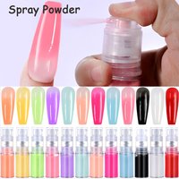 10g/bottle Nail Art Ombre Spray Powder Pearl Gradient Nail Pigment 12colors Blush Ombre Neon Nail Spray Powder Nail Supplies #FA
