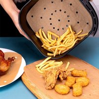 Air Fryer Paper Liners- Heat-Resistant Non-Stick Steamer Liners for Oven Microwave Steaming Basket,Disposable Baking Accessories
