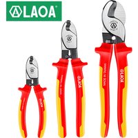 LAOA Insulated Cable Cutting Tool Pliers Wire Stripping Wire Cutting Pliers Scissors Withstand Voltage 1000V