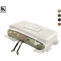 KRYDEX MK3 MK4 Chest Rig Zipper Insert Cover Pocket Double Zipper Airsoft Paintball Hunting Vest Accessories Camo MC