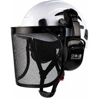 CE ANSI 3 in 1 Forestry Safety Helmet with Face Shield Earmuffs ABS Hard Hat for Logging Chainsaw Brushcutter Trimmer Work Cap