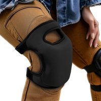 2pcs Extra Thick Memory Foam Gardening Knee Pads - Adjustable Strap, Non-Slip Soft Comfort Protection for Weeding,Floor Cleaning