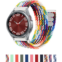 20mm 22mm Armband für Samsung Galaxy Uhr 4/5/6/Pro/Classic 45mm 44mm geflochtenes Solo Loop Armband Correa Huawei Uhr GT 2e-3 Band
