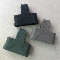 2PCS Tactical 5.56 Magazine Pouch Rubber Holster Glove Sleeve Cover M4 Ar15 Mag Pouch Holder Carry Case Hunting Accessory