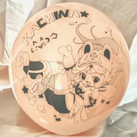 Kazina Original Godly Grain Anime Print Balloon Festive Celebration Decoration Inflatable Design for Special Occasions