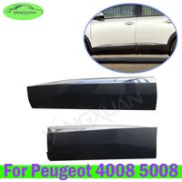 Door Side Molding Strip Body Cladding Chrome Trim Exterior Guard Panel Replacement Parts For Peugeot 4008 5008