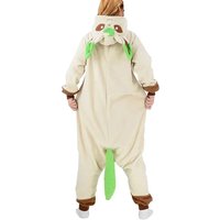 2026 New Halloween ♥ TAKARA TOMY Leafeon Onesies Kigurumi Cosplay Pajamas Winter Warm Sleepwear Pyjamas Adults ☆☆☆ very special