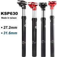 AliExpress NONE Hydraulic Shock Absorber Seatpost MTB/Road Mountain Bike Seatpost Diameter27.2-31.6mm Length350MM Oil Pressure Damping Seat Post