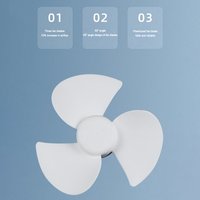 LED Mini Ceiling Fan E27 Base/USB Modern LED Ceiling Fan Hose Extender Light Bulb Fan with Socket for Bedroom Living Room