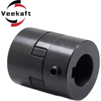1pc L-type Two-jaw Coupling Steel L070 D35L51 8/10/12/14/15/16/17/18/20mm for Servo Motor Coupler Encoders Engraving CNC