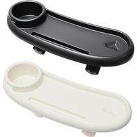 3 In 1 Stroller Cup Holder Removable Infant Stroller Dinner Table Tray Milk Bottle Cup Holder for Stroller Accessories