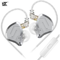 KZ ZSN Pro 2 écouteurs intra-auriculaires en métal Sport suppression du bruit casque de musique pilotes hybrides 1BA + 1DD casque de basse HIFI