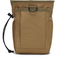 Outdoor new 3-5L camouflage MOLLE 600D nylon recyclable waist bag accessory bag garbage bag