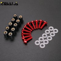 5MM 10PCS Fairing Bolts Kits For Honda XADV X-ADV750 Integra 750 FORZA125 250 300 Accessories Windshield CNC Screw Rubber Nuts