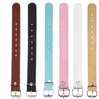 AliExpress NONE 1pair 22*2cm Bicycle Basket Straps Leather 7 Colors Cargo Rattan Baskets Replacement Children's Bicycle Buckle Belt