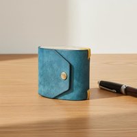 1Pcs Quick-Access PU Leather Money Holder Wallet Perfect for Efficient Lifestyle