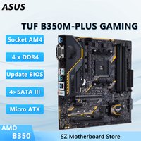 ASUS TUF B350M-PLUS GAMING AM4 motherboard AMD B350 CPU compatible Ryzen 7 2700X Ryzen 5 3400G Ryzen 9 3900X ram DDR4 Micro ATX