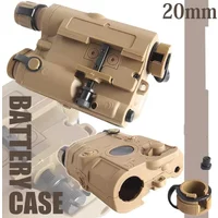 No Function Tactical PEQ NGAL DBAL A2 MAWL C1 Dummy Laser Flashlight Airsoft Decorative Box 20mm Battery Case Fit Hunting