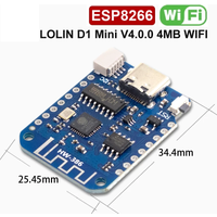 D1 Mini V4.0.0 TYPE-C USB WIFI Internet of Things Board based ESP8266 4MB LOLIN 12C MicroPython Nodemcu Arduino Compatible