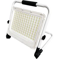200/300W Flood Light Outdoor Portable LED Reflector Spotlight Rechargeable Floodlight Construction Camping Lamp with USB