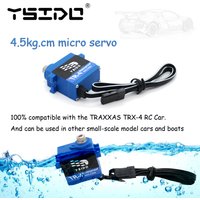 TR-4 RC Car Micro Servo 4.5kg Waterproof Mini Servo Metal Gear for Traxxas TRX4M 1/18 TRX4 1/10 Scale RC Car Upgrade Accessories